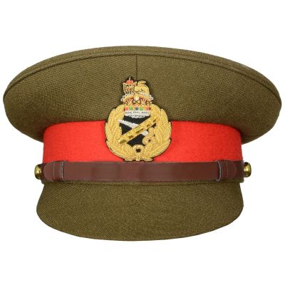 BRITISH OFFICER’S GENERAL STAFF SERVICE CAP, MILITARY PEAK HAT
