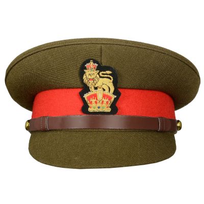 BRITISH OFFICER’S GENERAL STAFF SERVICE HAT, MILITARY PEAK CAP

