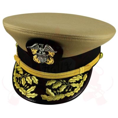 military peak caps