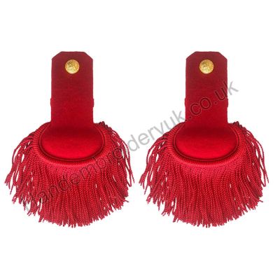 Red Silk Epaulettes (pair)