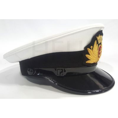 Royal Navy Merchant Navy White Cap