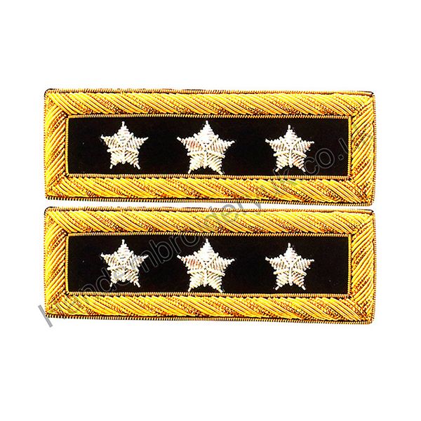 Civil War Lieutenant General Shoulder Badge(Pair)