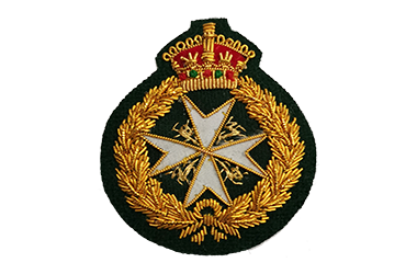 Cross Bullion Crown Cap Badge