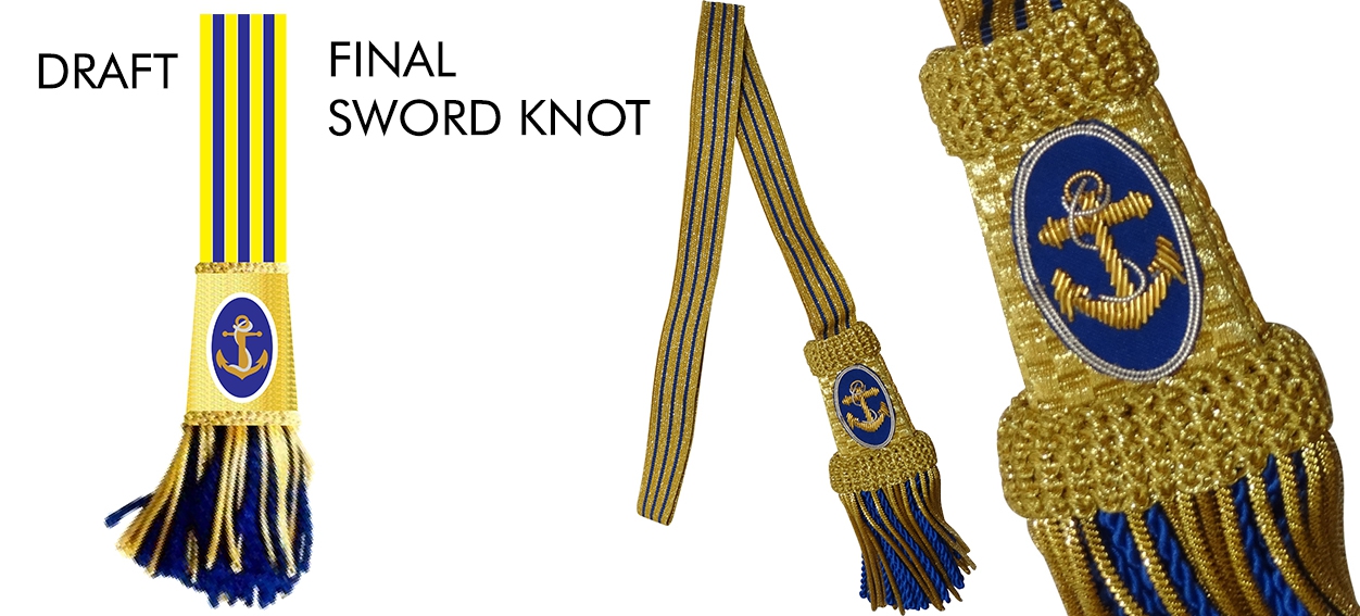 lord nelson sword knot banner